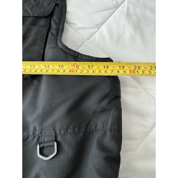 Arctic Quest Men’s Insulated Water Resistant Ski Snow Bib Pants Black Medium - Picture 9 of 16